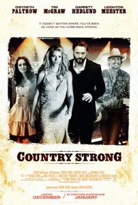 Country Strong Movie Postetr Gwenyth Paltrow Leighton Miester
