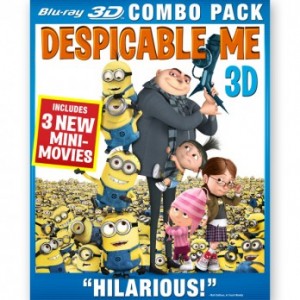 Despicable Me Bluray DVD Cover