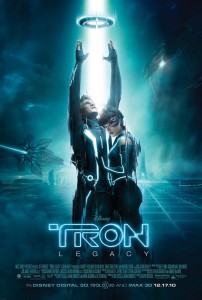 Tron Legacy Movie Poster Jeff Bridges Olivia Wilde