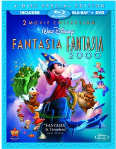 Walt Disney Fantasia Bluray DVD Combo Cover