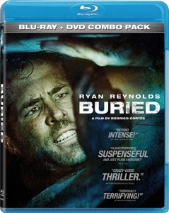 Buried DVD Blu-ray Cover Ryan Reynolds