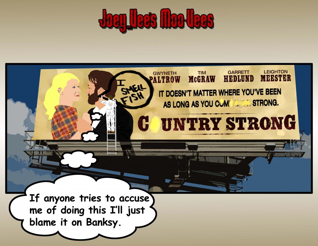 Joey Vee Country Strong Comic Strip