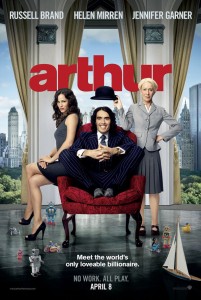 Arthur Movie Poster Russel Brand