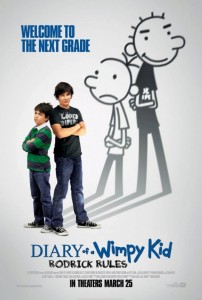 diary wimpy kid poster