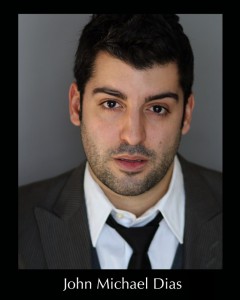 John Michael Dias Headshot Frankie Valli in Jersey Boys Tour