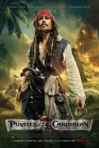 Pirates of the Caribbean On Stranger Tides Movie Poster Johnny Depp