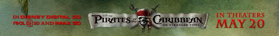 Pirates of the Carribean 4 On Stranger Tides Banner