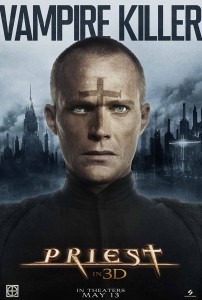 Priest 3D Movie Poster