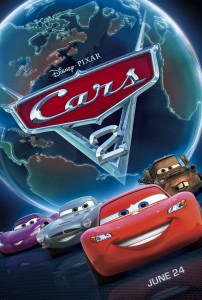 Disney Pixar Cars 2 Movie Poster Large Lightning McQueen