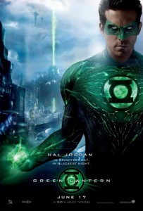 Green Lantern Ryan Reynolds Hal Jordan Poster