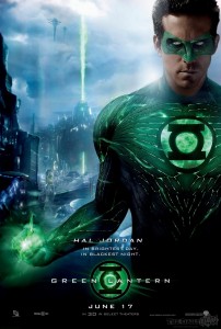 Green Lantern movie poster Ryan Reynolds Hal Jordan