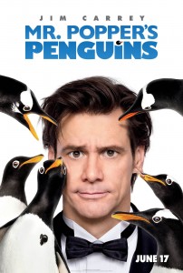 Mr Poppers Penguins Movie Poster Jim Carrey