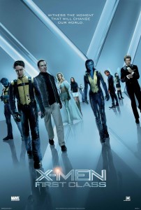 X-Men First Class Movie Poster Magneto Professor Xavior