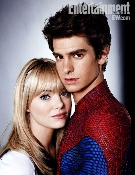 The Amazing Spider-Man Characters: Andrew Garfield and Emma Stone (Peter Parker and Gwen Stacy)