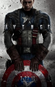 Captain America Movie Poster Chris Evans Shield