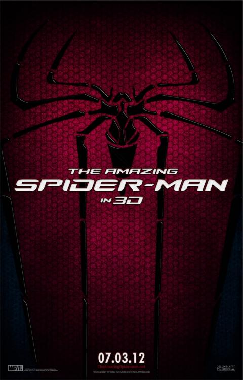 The Amazing Spider-Man Teaser Poster Goes Red And Black