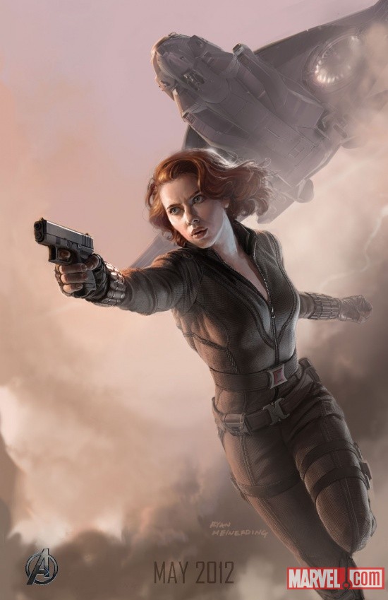 The Avengers Character Poster: Black Widow
