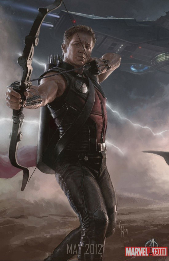 The Avengers Character Poster: Hawkeye