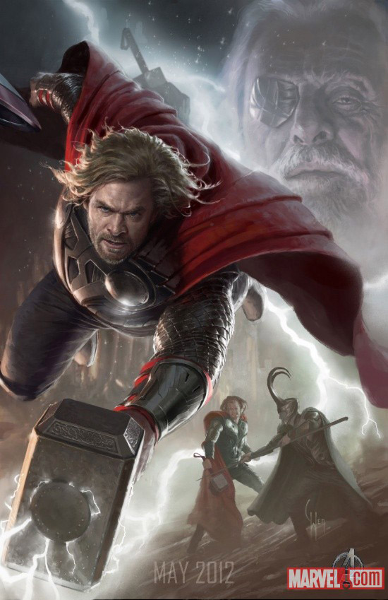 The Avengers Character Poster: Thor