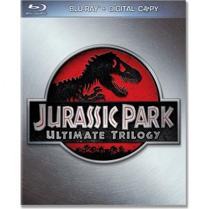Jurassic Park Trilogy on DVD Bluray Cover