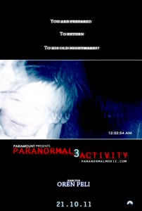 Paranormal Activity 3 Movie Poster