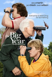 The Big Year Poster Jack Black Steve Martin Owen Wilson