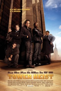 Tower Heist Movie Poster Ben Stiller Eddie Murphy