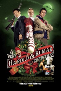 A Very Hariold and Kumar 3d Christmas Poster