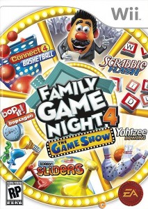 hasbro family game night 4 wii box