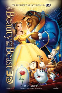 Beauty and the Beast 3D Poster