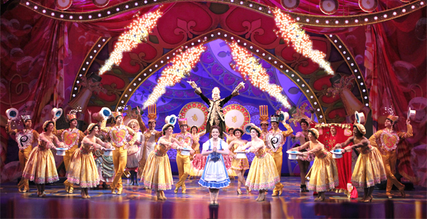 National Tour Cast in Be our Guest - Photo by Joan Marcus