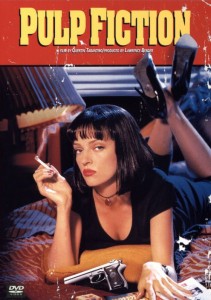 Pulp Fiction DVD Cover Poster Uma Therman