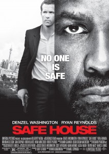 Safe House Movie Poster Denzel Washington Ryan Reynolds