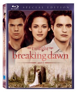 Twilight Saga Breaking Dawn Part 1 Bluray Cover