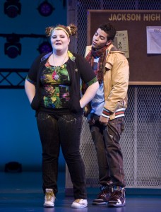 Ryann Redmond and Nicolas Womack in Bring It On The Musical Photo by Craig Schwartz