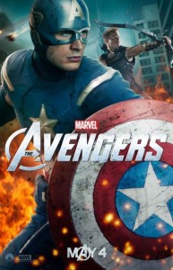 Avengers Movie Poster Captain America