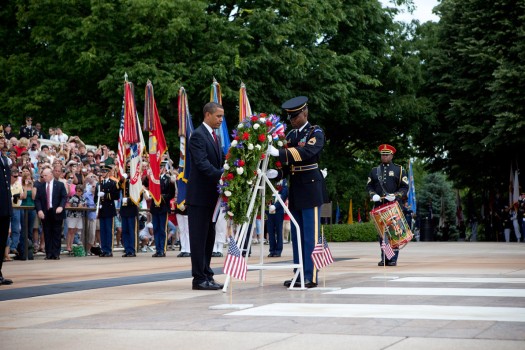 Barack Obama Memorial Day 2012