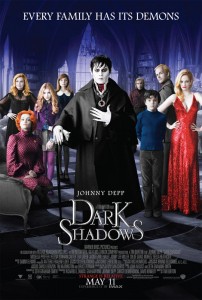 Dark Shadows Movie Poster Johnny Depp