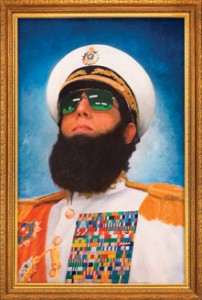 Sacha Baron Cohen as the Dictator