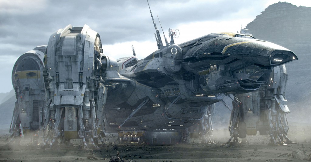Scientific Vessel Prometheus Movie Ridley Scott High Resolution