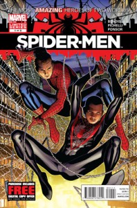 Spider-Men Comic Number 1 Cover