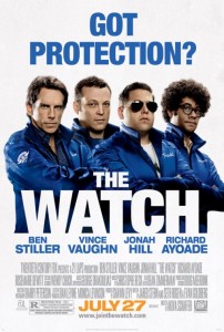 The Watch Movie Poster Ben Stiller Vince Vaughn Jonah Hill Richard Ayoade