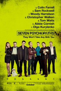 Seven Psychopaths Movie Poster