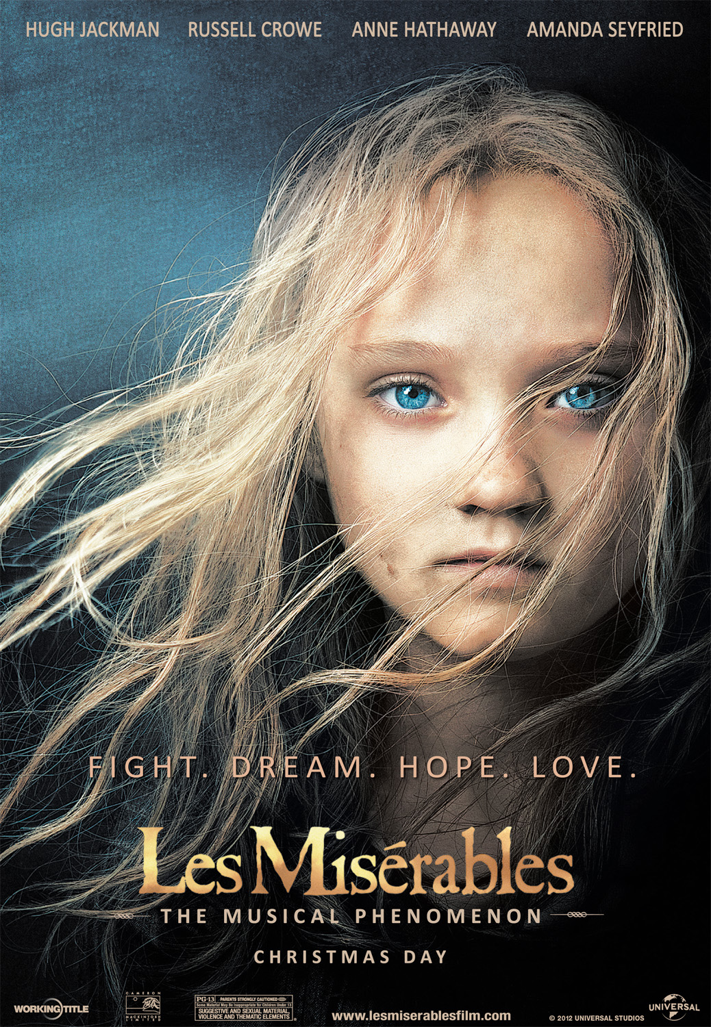 les miserables 2012 movie review