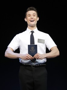 Mark Evans in "The Book of Mormon" © Joan Marcus 2013