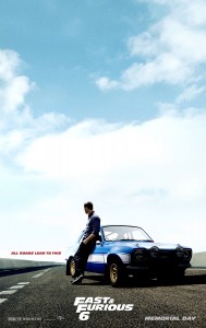 Fast and Furious 6 Paul Walker Poster