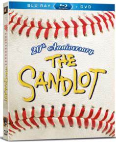 Sandlot 20th Anniversary Blu-ray cover art