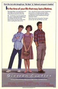 16 Candles Movie Poster