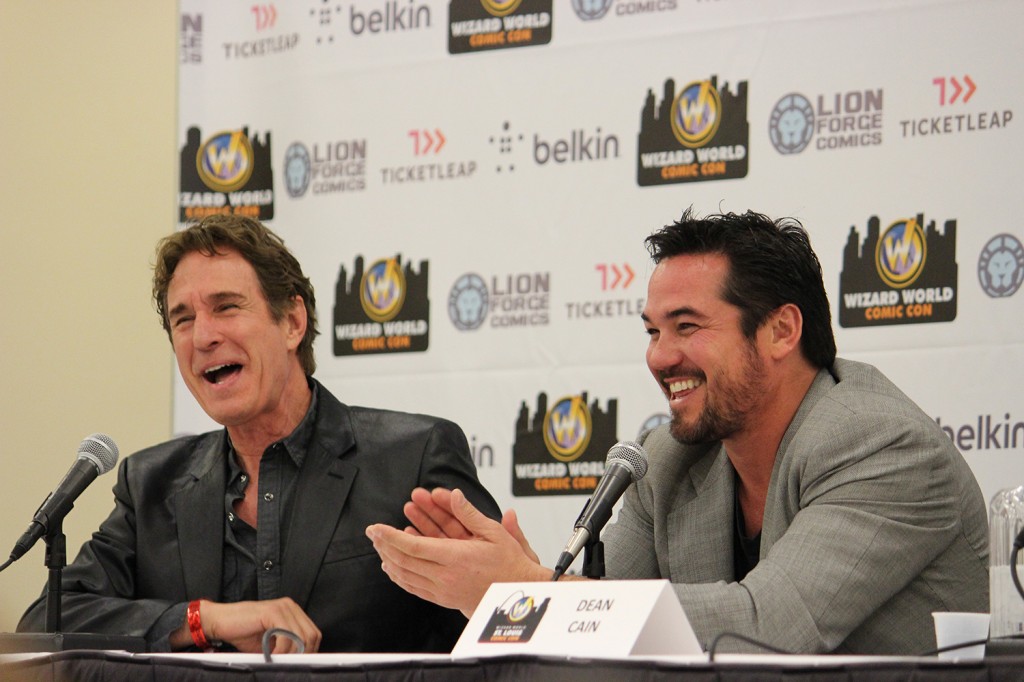 Dean Cain and John Shea Wizard World St Louis Comic Con