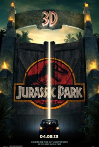 Jurassic Park 3D Poster